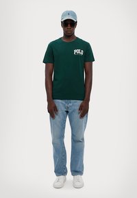 Polo Ralph Lauren CUSTOM SLIM FIT LOGO JERSEY T-SHIRT - Triko s potiskem - moss agate