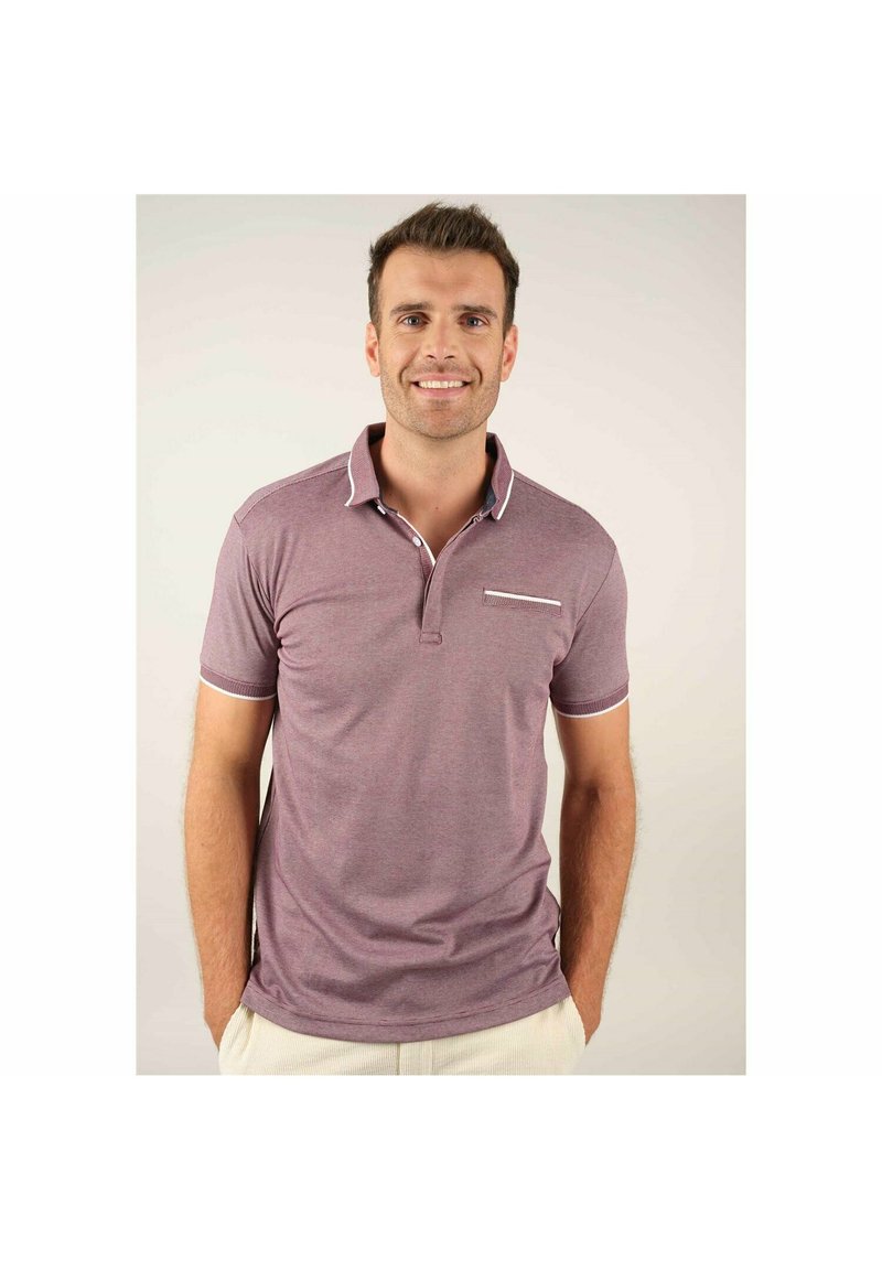Deeluxe Original MARCUS Polo shirt eggplant/bordeaux Zalando.de