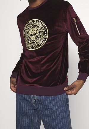 Sweatshirt - dark red