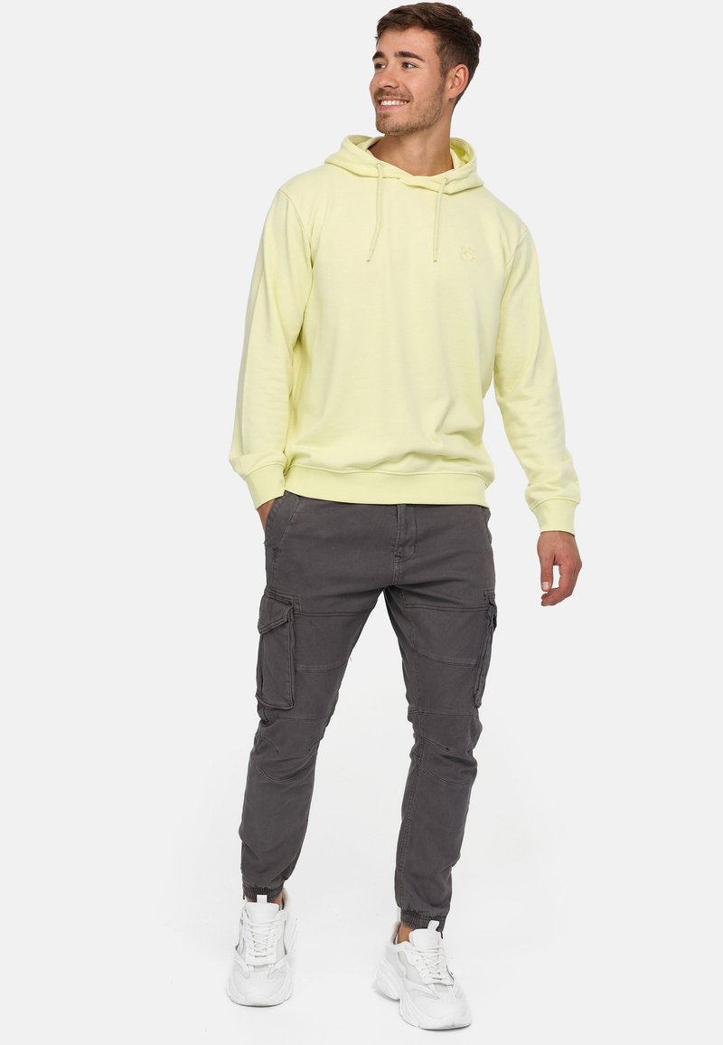 INDICODE JEANS SIMPSON Hoodie young wheat/mottled light yellow - Main Image