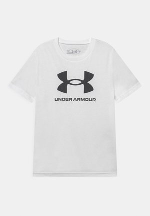 Under Armour SPORTSTYLE SS - Sport T-Shirt - white