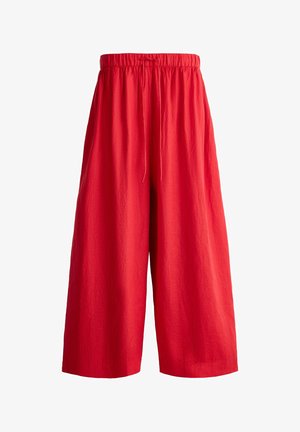OYSHO, Pantalon classique - mottled red