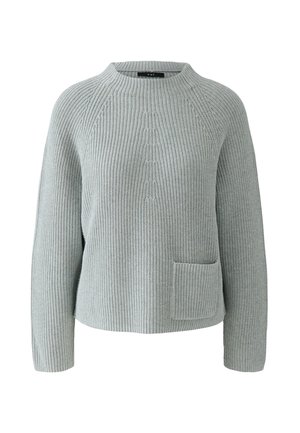 Oui, RIYA - Strickpullover - cloud gray