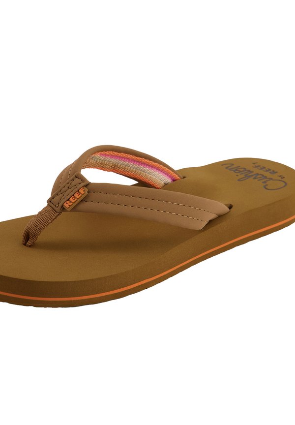 CUSHION BREEZE - T-bar sandals - tan smoothie4