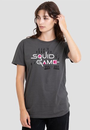 SQUID GAME - Print T-shirt - anthracite