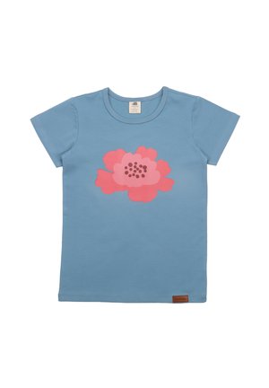 MINI FLOWERS - Print T-shirt - blau