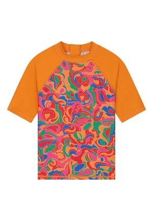 TESSIE GROOVY LOVE - Maglia da surf - orange sun groovy love