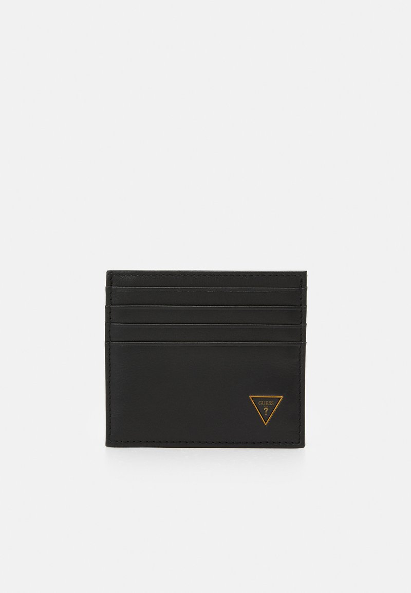 Guess SCALA CARD CASE UNISEX Portefeuille black/noir ZALANDO.FR