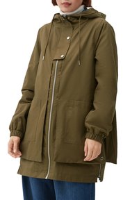 s.Oliver MIT LAYER-OPTIK - Parka - olivgrün