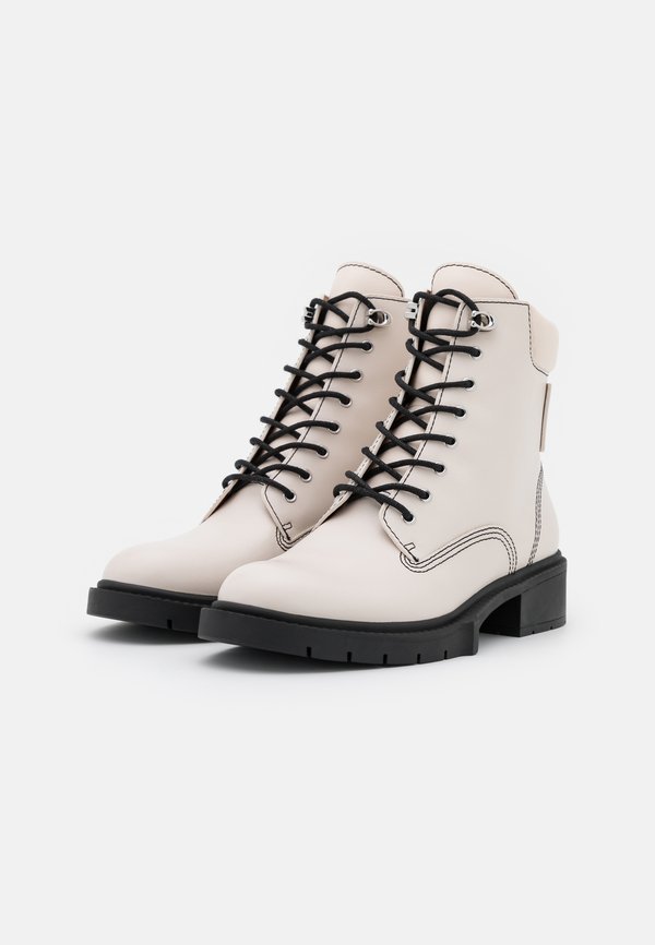 LORIMER BOOTIE - Lace-up ankle boots - chalk2