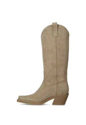 sacha, Bottes de cowboy / motard - beige