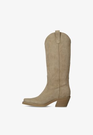 sacha, Bottes de cowboy / motard - beige