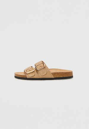 ONLY SHOES ONLMAXI - Slip-on sandaler - beige