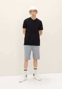 TOM TAILOR DENIM Polo shirt - black