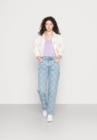 Pieces PCBILLO TEE SOLID - T-shirt básica - lavendula
