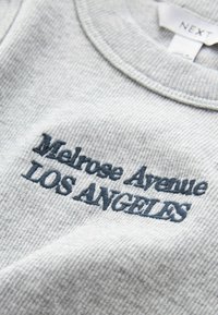 Next CROPPED RACER TANK - Top - grey