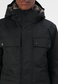 TOM TAILOR FIELDJACKET - Vinterkåpe / -frakk - black