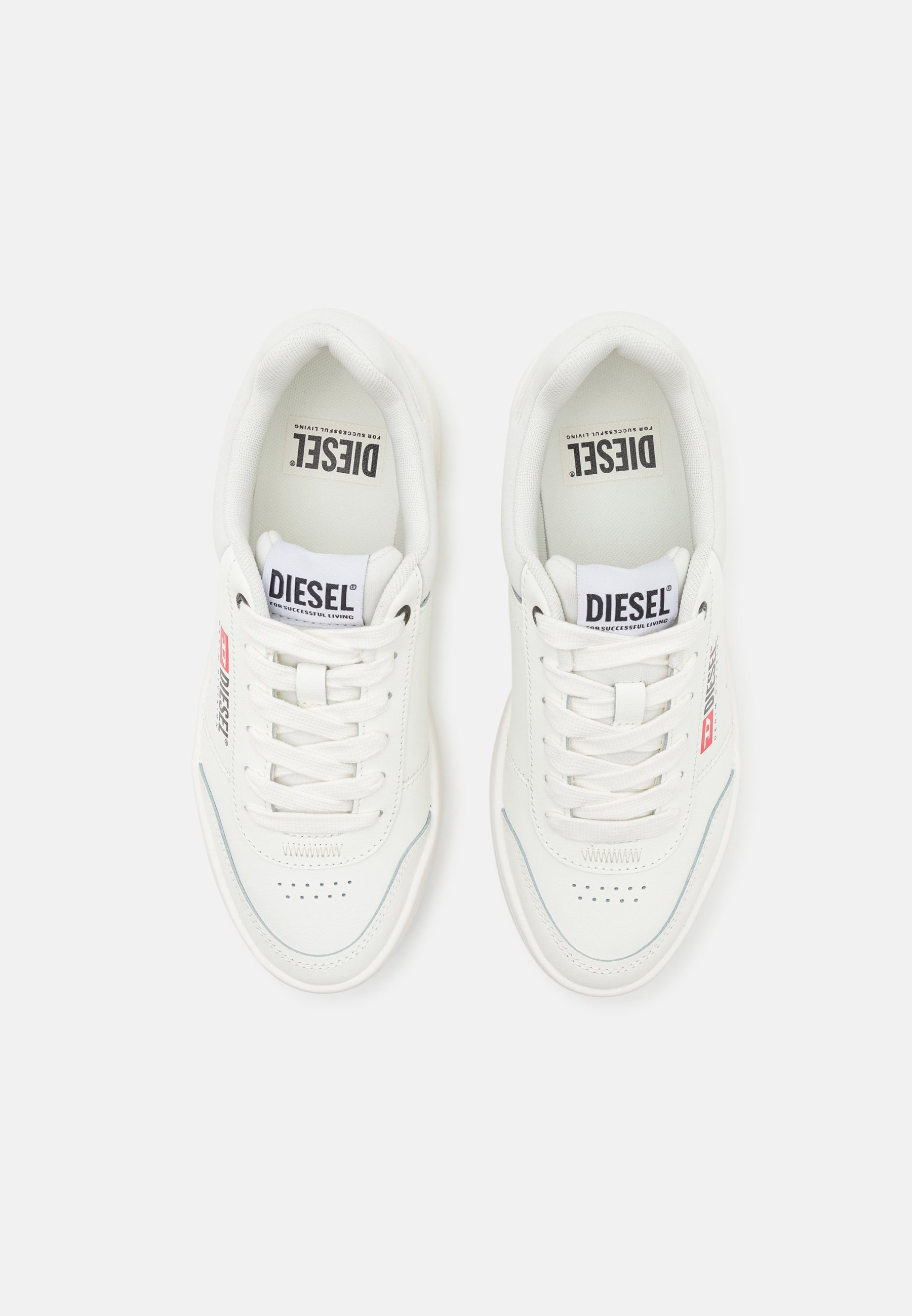 Diesel S-ATHENE BOLD VTG W - Sneaker low - white/weiß - Zalando