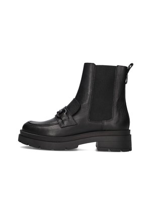 Platform ankle boots - zwart