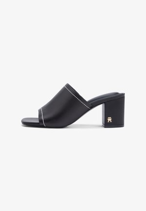 Tommy Hilfiger, Mules à talons - black