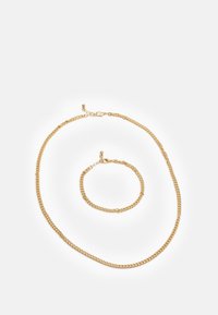 Não selecionado, gold coloured