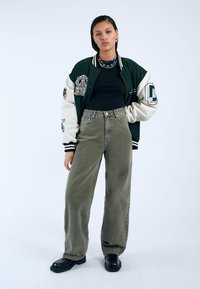 Dr.Denim DONNA - Vaqueros boyfriend - washed olive