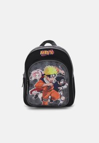 Kidzroom NARUTO THE GREATEST NINJA UNISEX - Mokyklinis krepšys - black