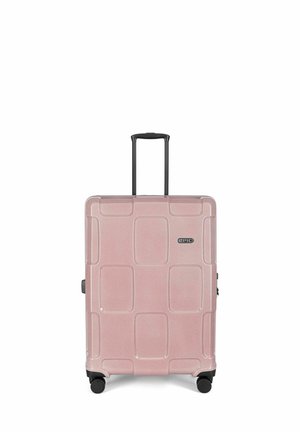 Wheeled suitcase - crystal rose