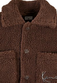 Karl Kani Giacca in pile - brown