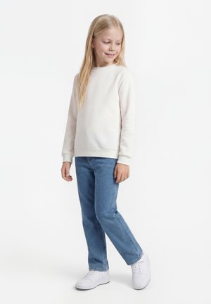 ONLY GIRLS KOGHUSH - Vaqueros a campana - light blue denim