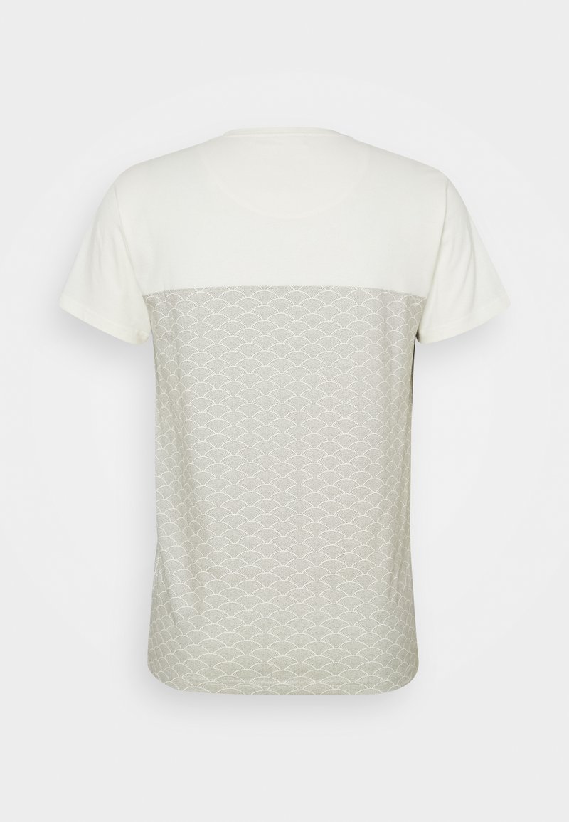 Herren T-Shirts basic | INDICODE JEANS ALFORD T-Shirt print raven/weiß - LK54905 Herren T-Shirts basic | INDICODE JEANS ALFORD T-Shirt print raven/weiß - LK54905