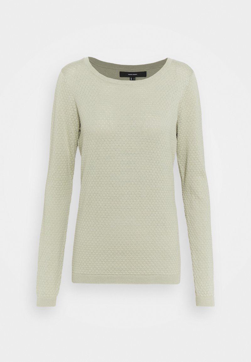 Vero Moda VMCARE STRUCTURE O-NECK - Camisola - desert sage