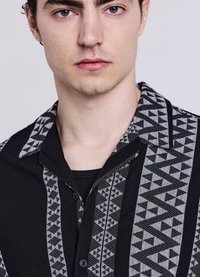Calliope BOWLING FANTASIA ETNICA - Camicia - var nero