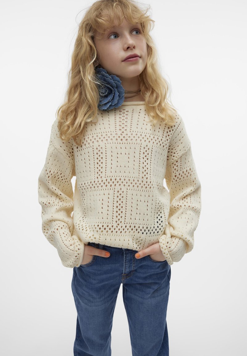 VERO MODA Girl Džemperis - birch