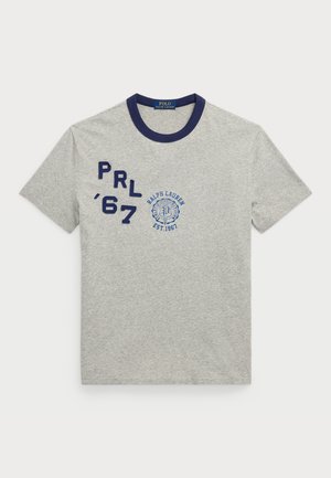 Polo Ralph Lauren SHORT SLEEVE - T-shirts med print - heather grey