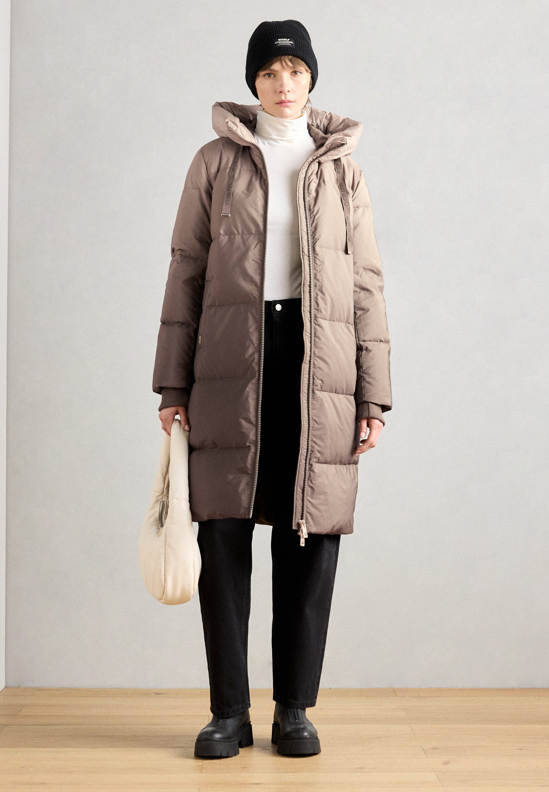 Mos Mosh Down coat - savannah tan/light brown - Zalando
