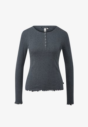 QS, T-SHIRT - Strickpullover - dunkelgrau