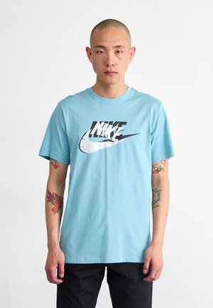 TEE FUTURA - T-shirts med print - light blue