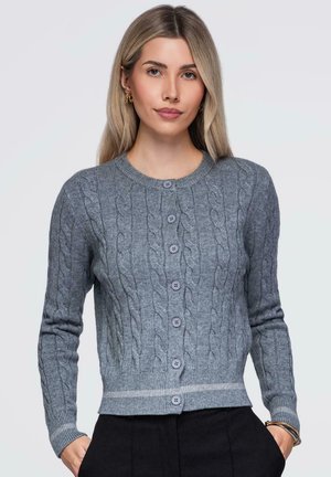 Ombre, SWEATER OW-SW-E0028 - Gilet - gray