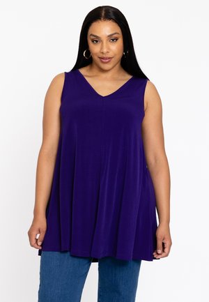 SINGLET V-NECK - Top - purple
