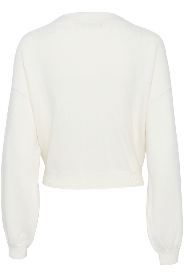 MANZI - Cardigan - egret4