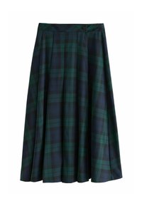 A-line skirt - green/navy