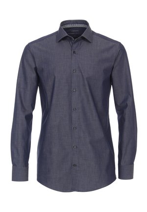MODERN FIT - Hemd - graues dunkelblau