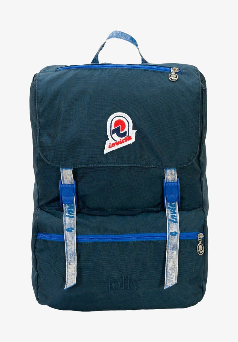 INVICTA JOLLYVINTAGE, 18 LT, PORTA LAPTOP FINO A 13'', CASUAL & TEMPO LIBERO - Zaino - blue