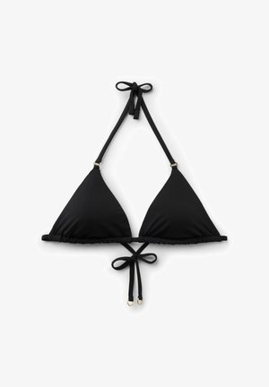 Calzedonia, PREMIUM FIT TRIANGLE - Bikinitop - black