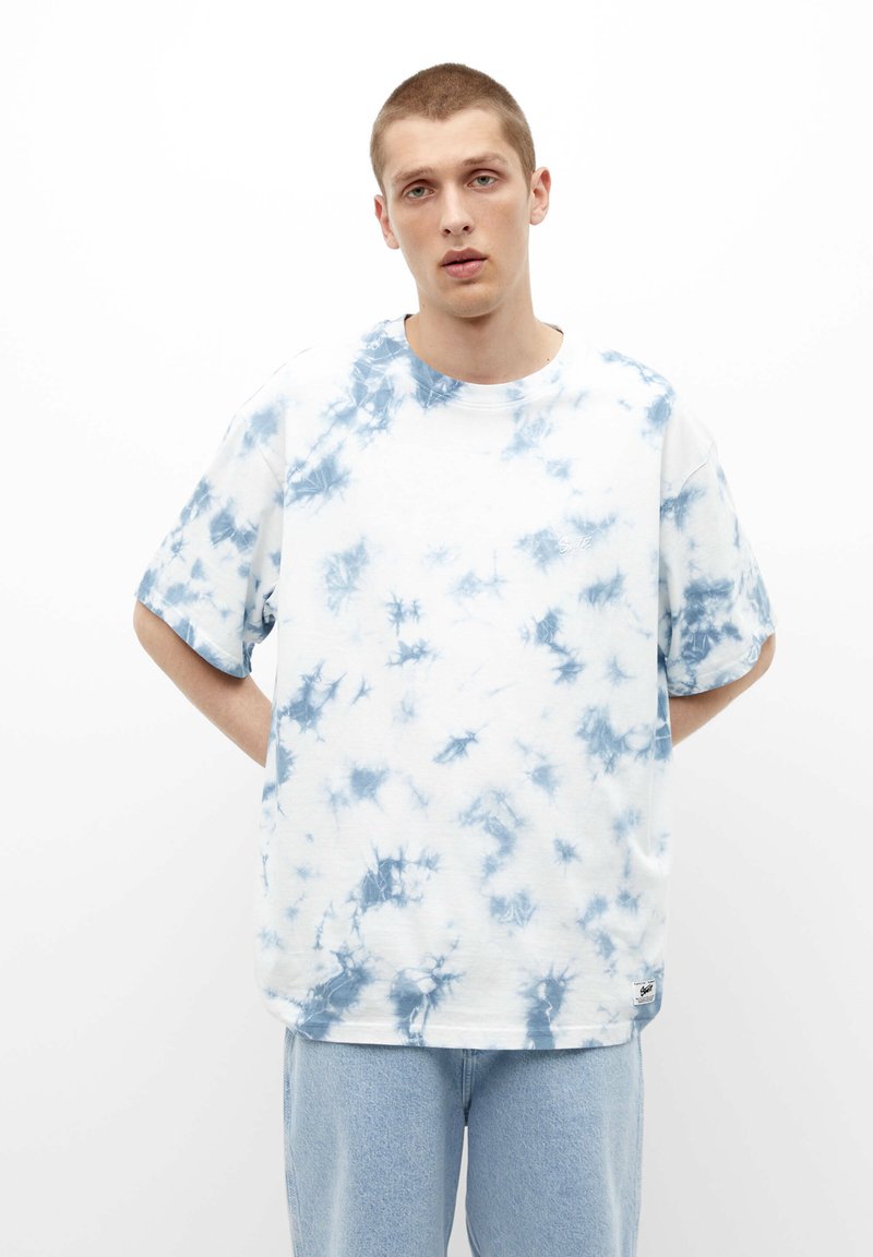 PULL&BEAR TIEDYE TShirt print blue/blau Zalando.at