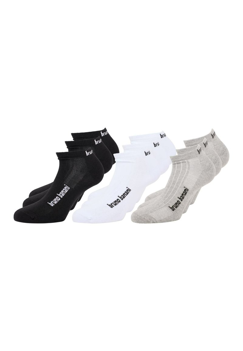 Bruno Banani 9ER PACK COFFEY - Strømper - grau   melange