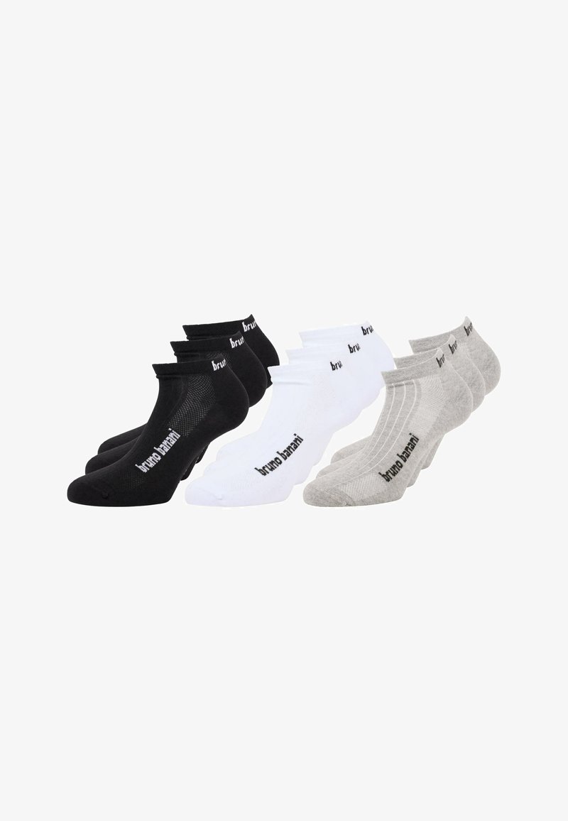 Bruno Banani 9ER PACK COFFEY - Strømper - grau melange