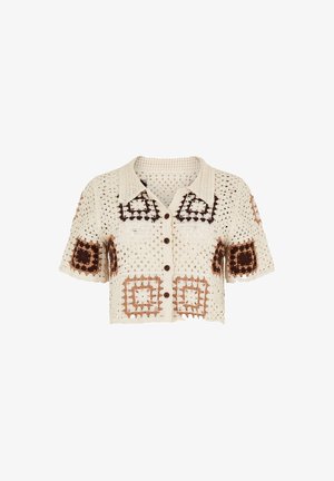 Apricot TONAL GRANNY SQUARE - Blusa - stone