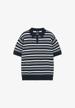 PULL&BEAR, Polotričko - mottled dark blue